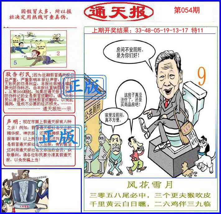 2025054期正版通天报