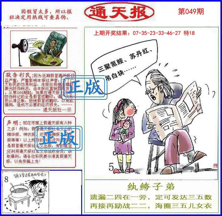 2025049期正版通天报