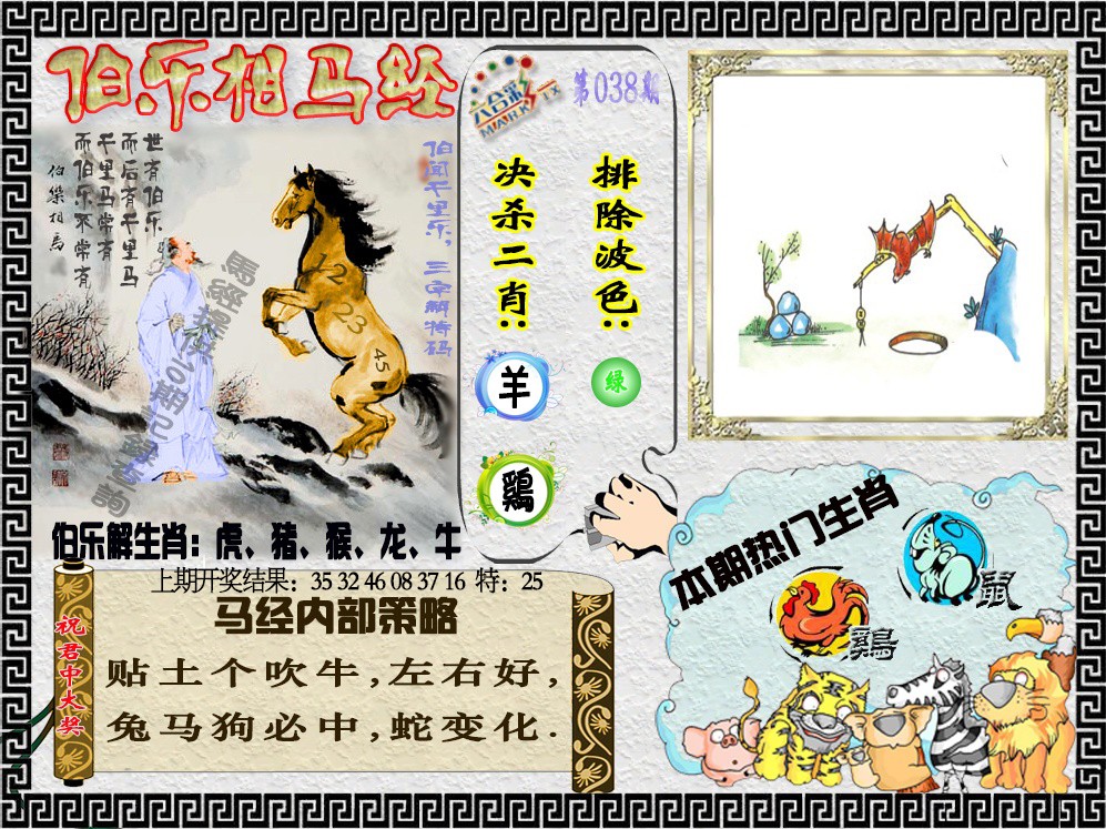 2025038期伯乐相马经