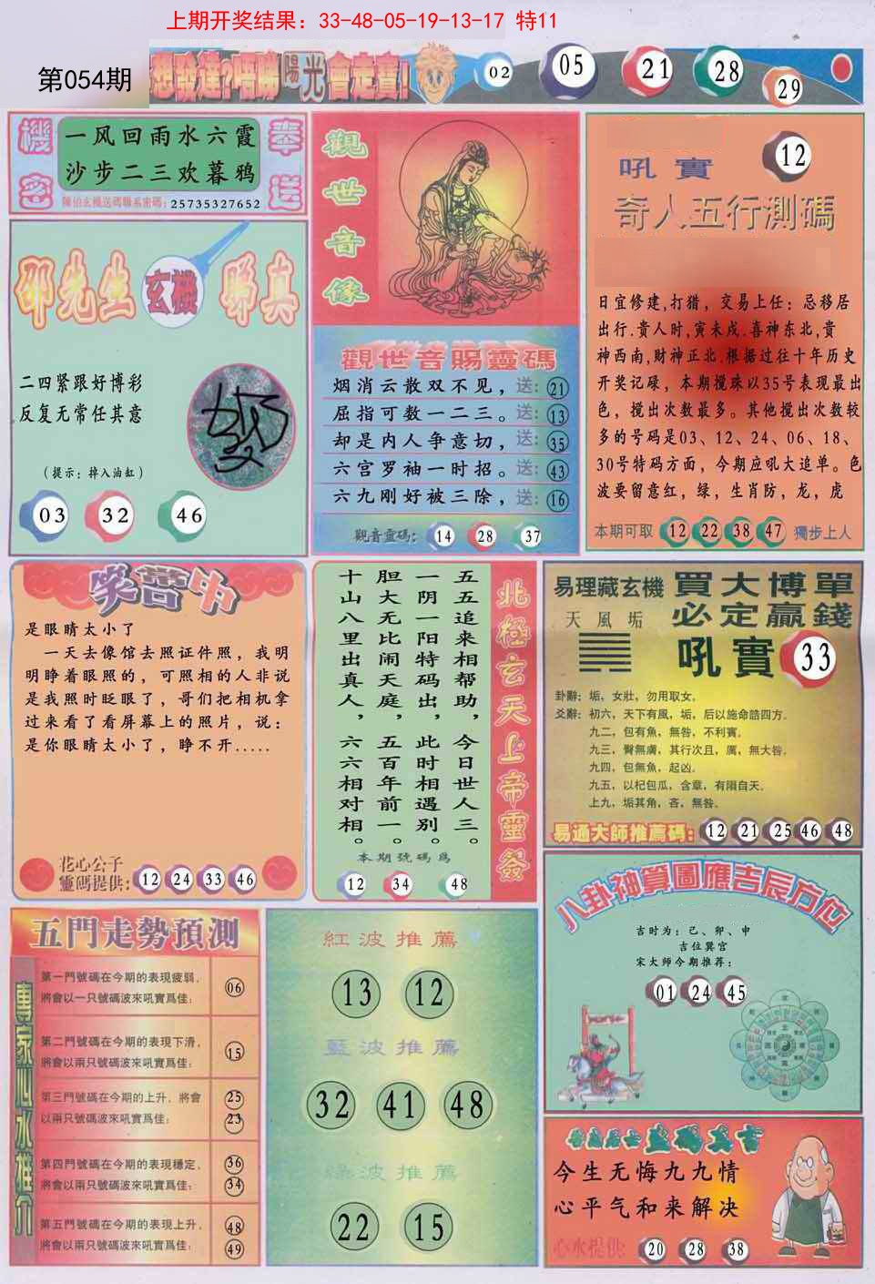 2025054期阳光B
