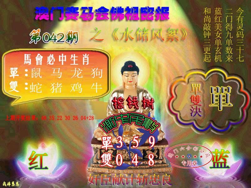 2025042期佛主密报-莲花双宝
