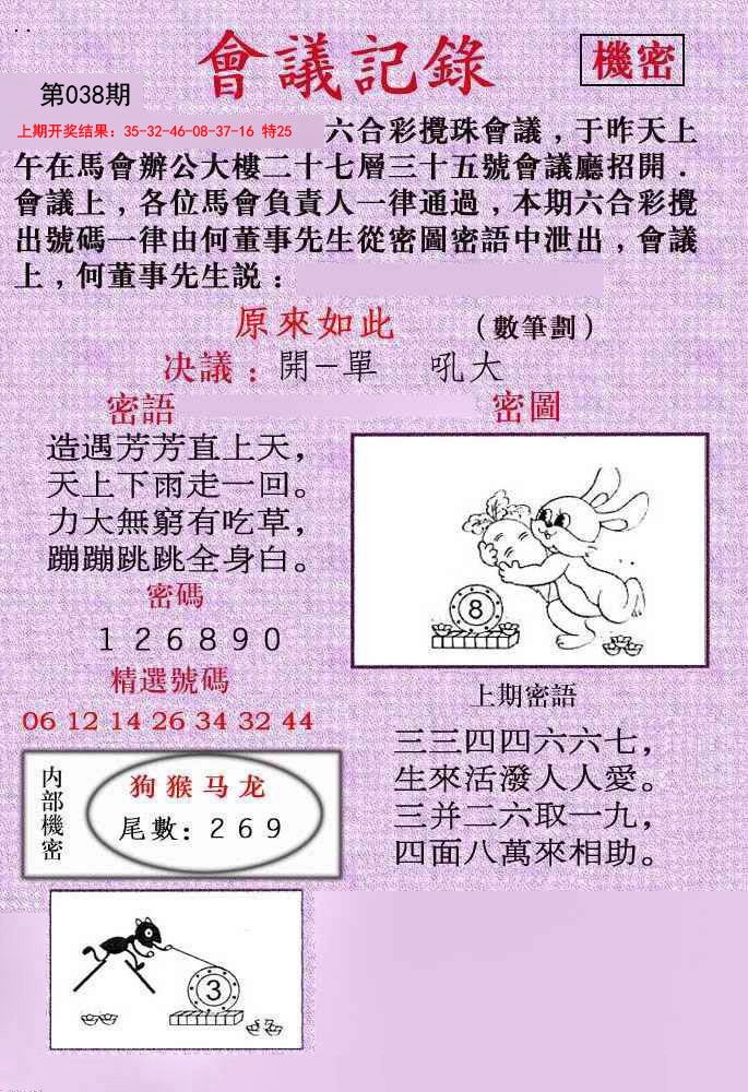 2025038期会议记录