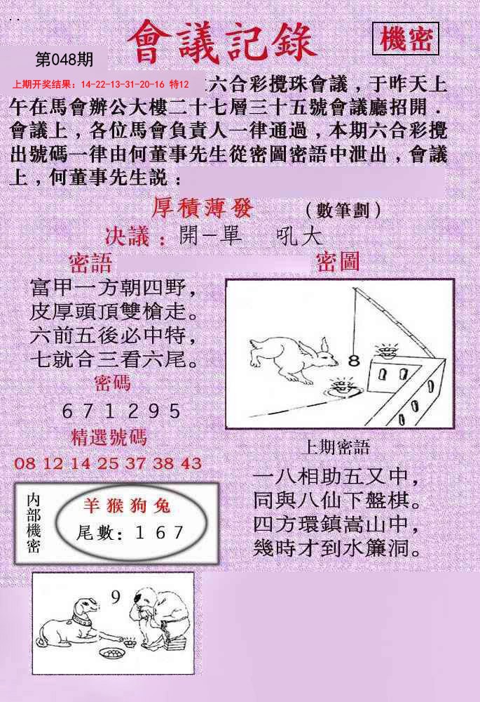 2025048期会议记录