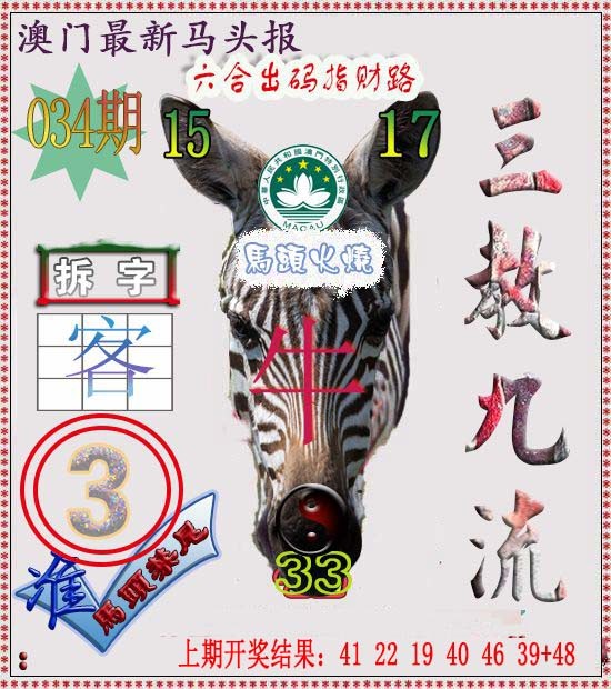 2025034期马头报