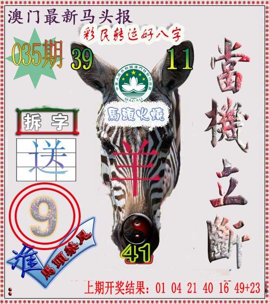 2025035期马头报