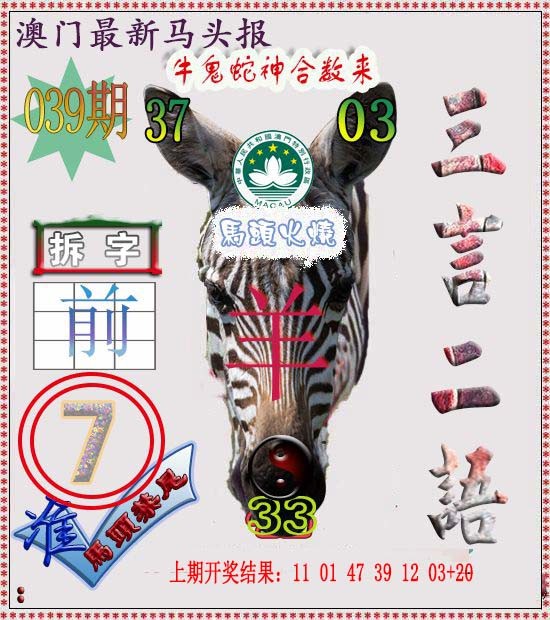 2025039期马头报