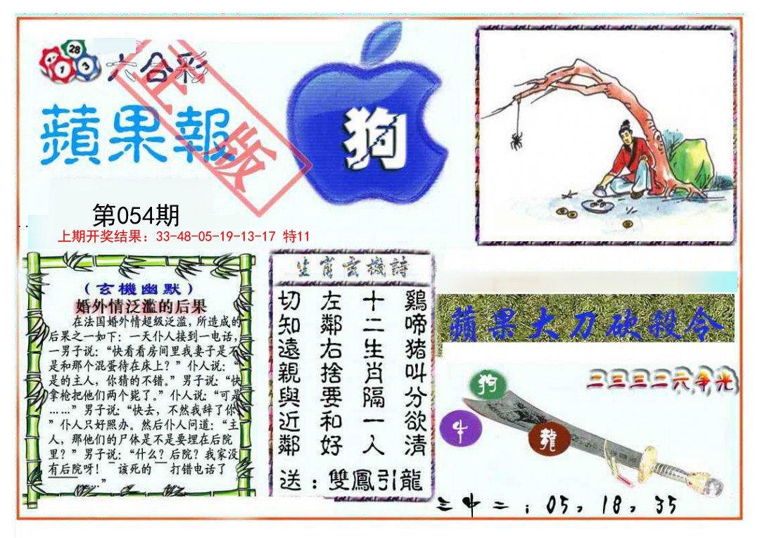 2025054期频果报