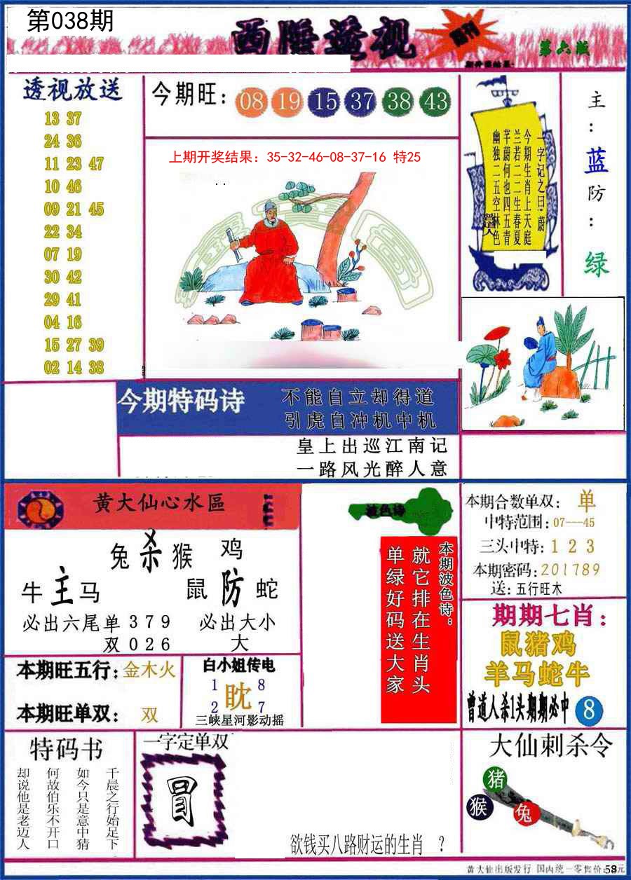 2025038期西陲透视