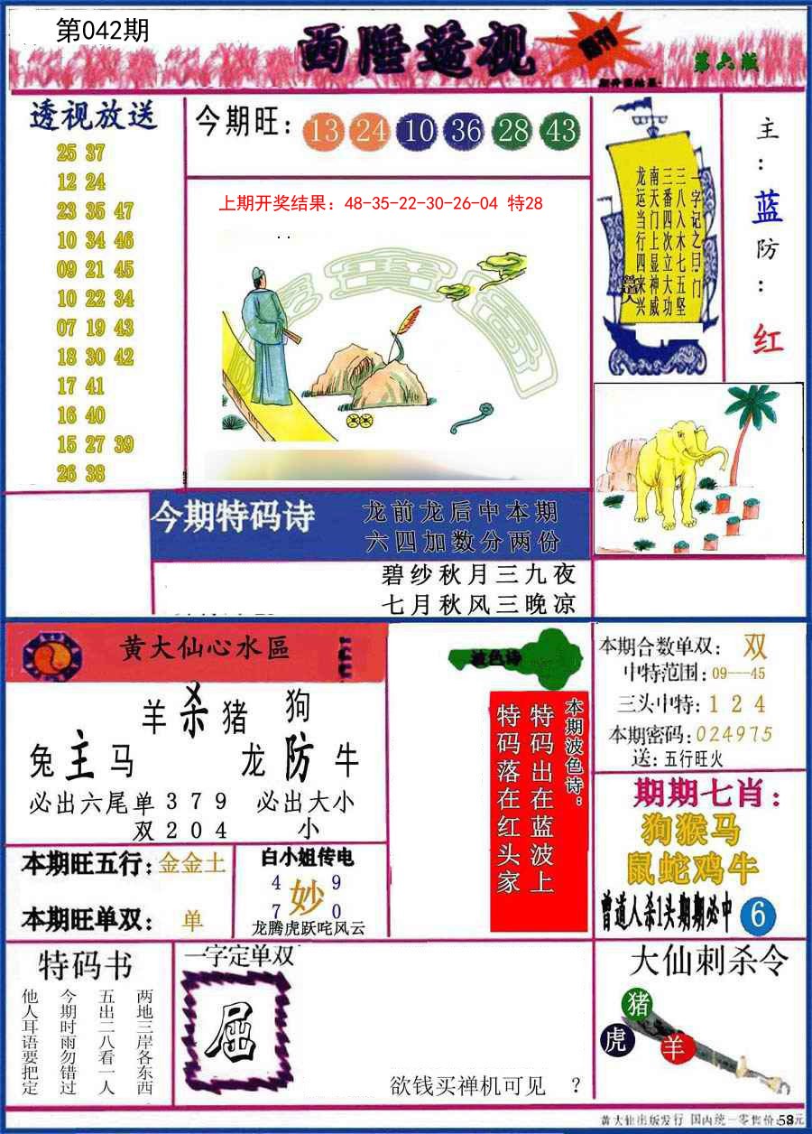 2025042期西陲透视