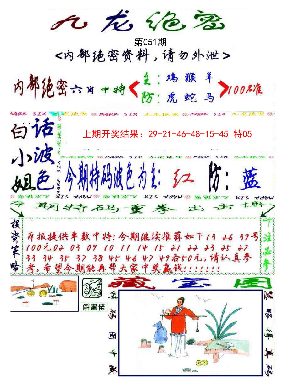 2025051期九龙密报