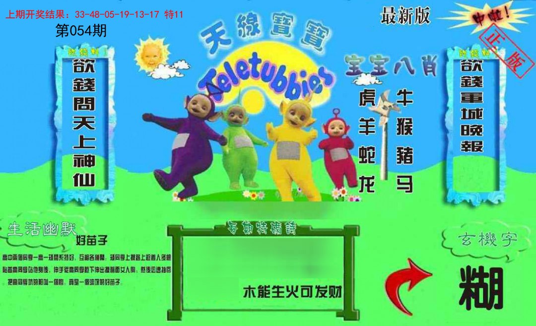 2025054期新天线宝宝(2006一版)