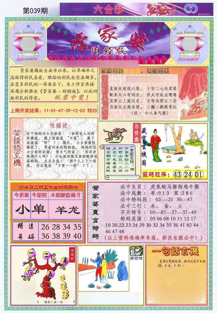 2025039期管家婆财经版