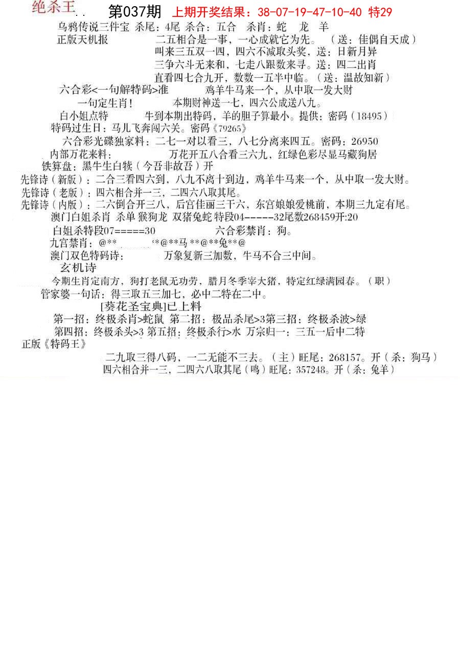 2025037期蓝天报B