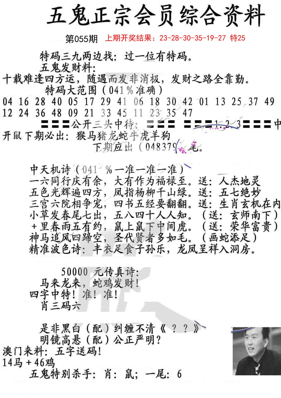 2025055期蛇报A