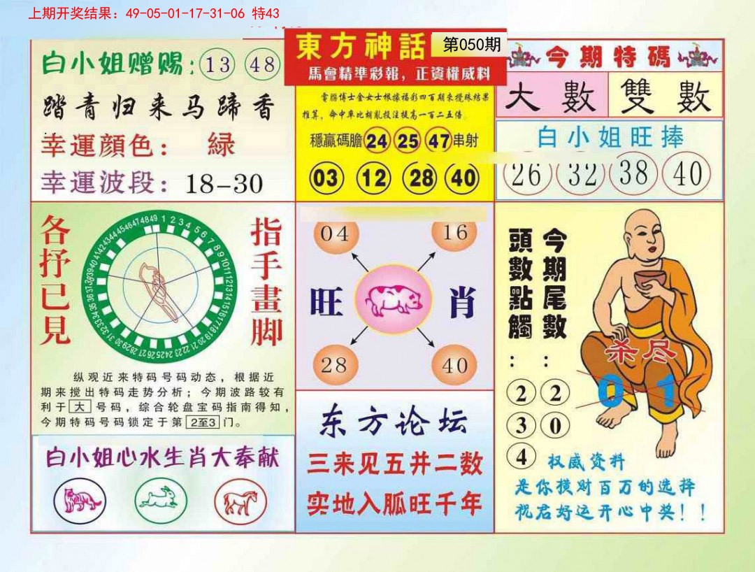 2025050期东方神话