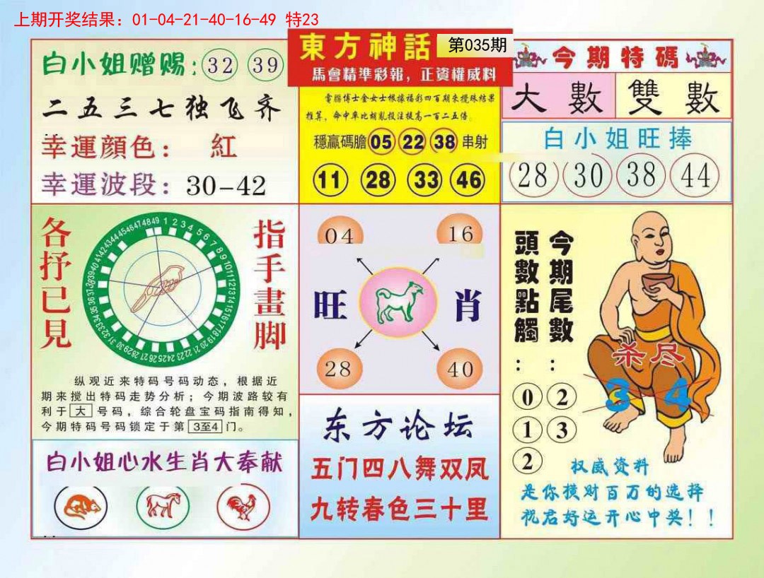 2025035期东方神话