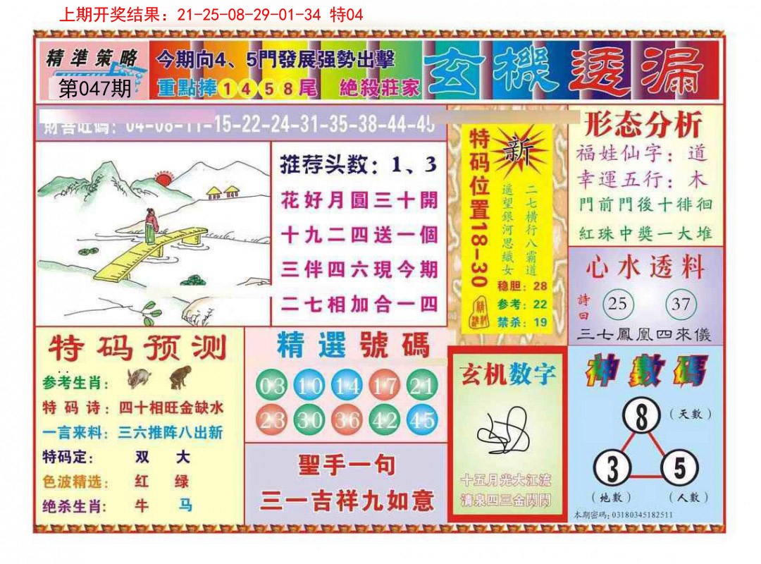 2025047期玄机透漏