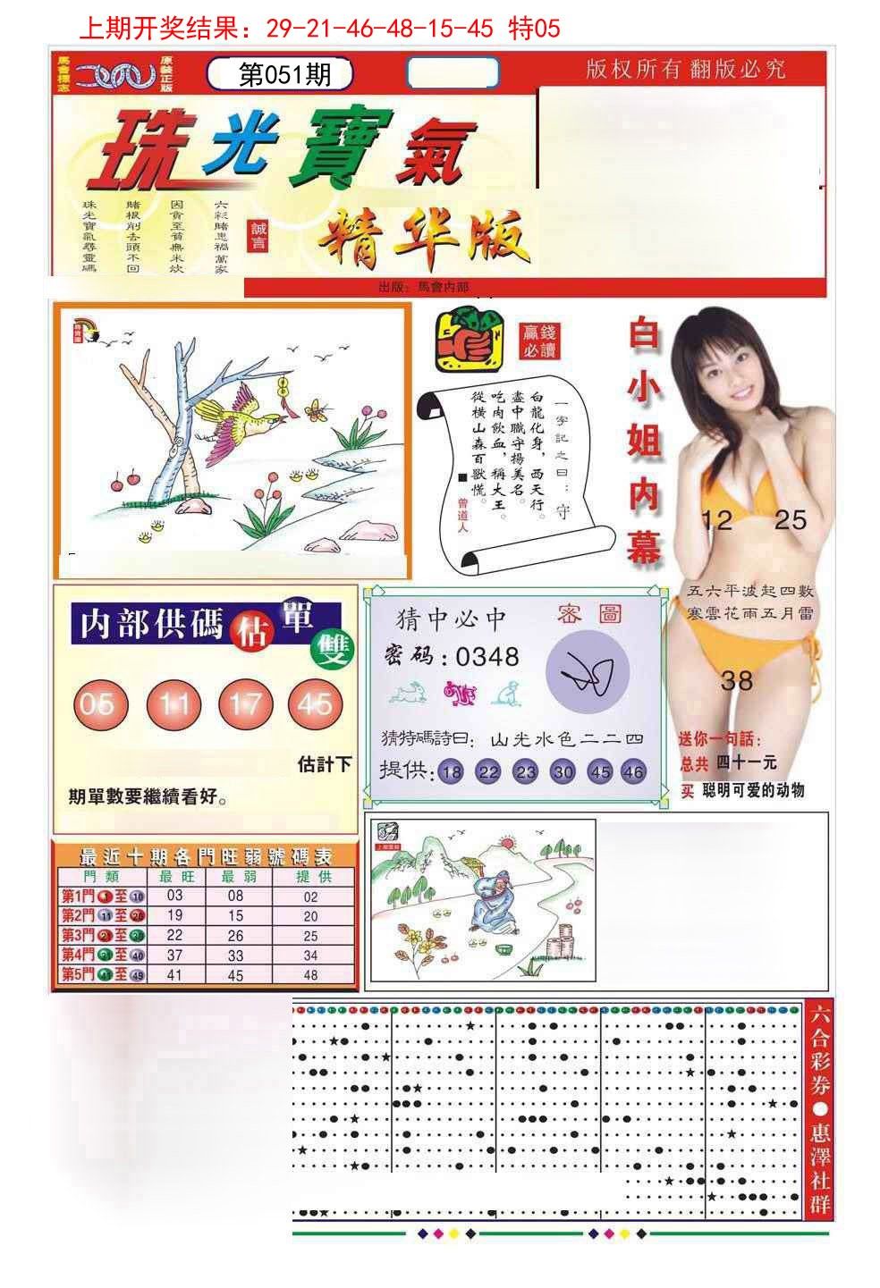 2025051期珠光宝气A
