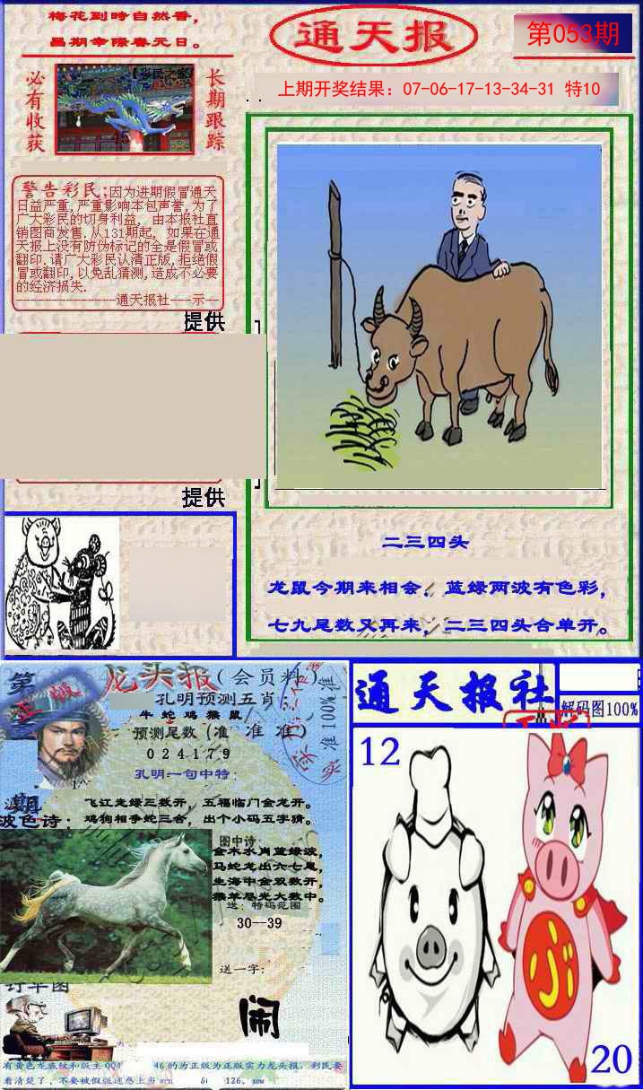 2025053期实力通天报