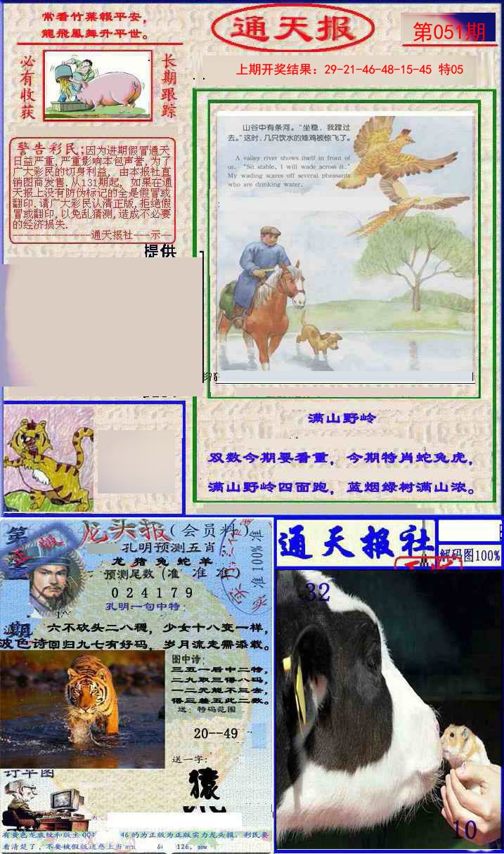 2025051期实力通天报