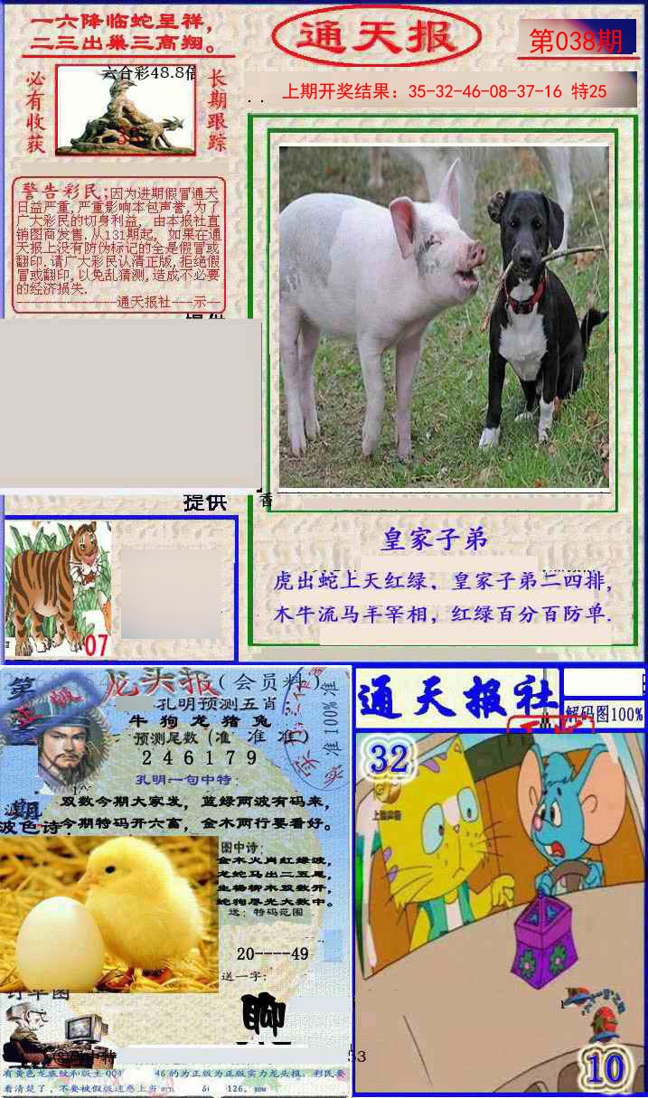2025038期实力通天报