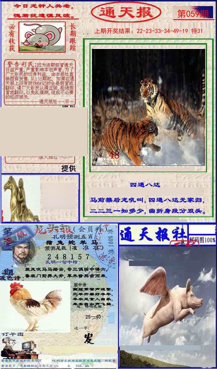 2025059期实力通天报