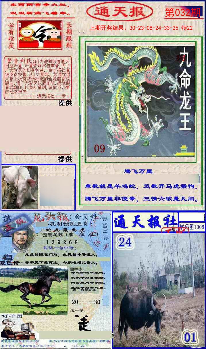 2025032期实力通天报