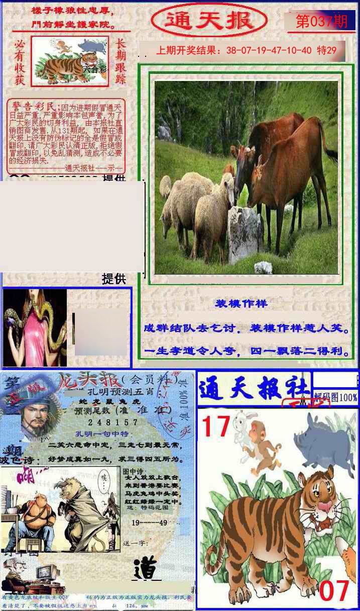2025037期实力通天报