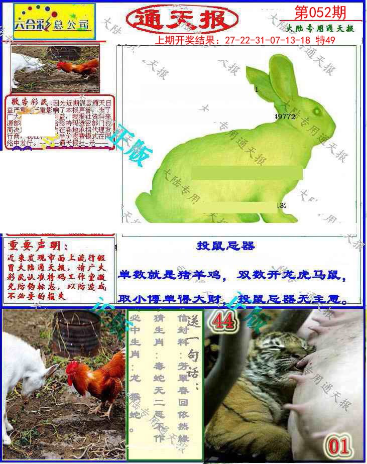 2025052期大陆通天报