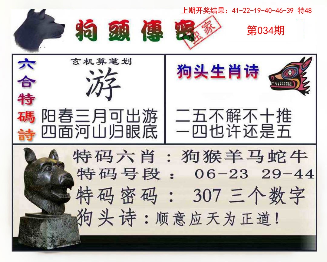 2025034期狗头传密