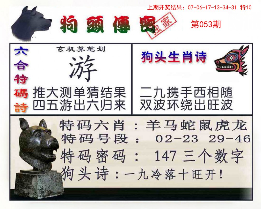 2025053期狗头传密