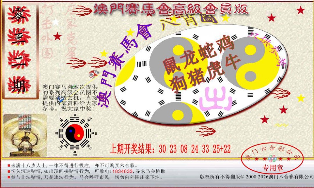 2025032期赛马会高级八肖图