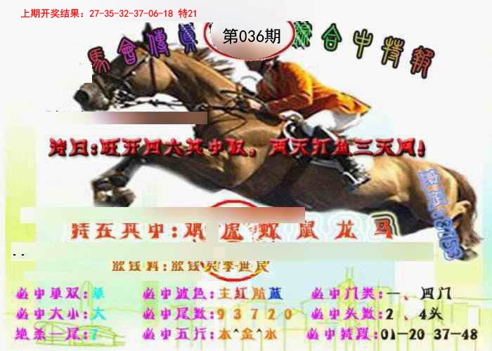 2025036期马会传真-综合报