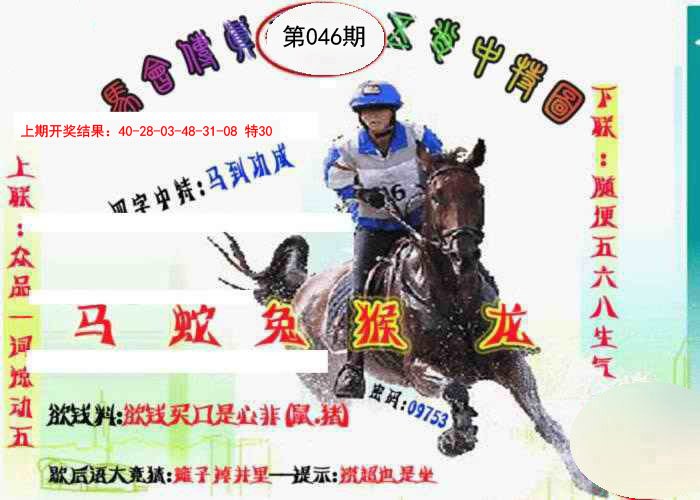 2025046期马会传真-五肖料