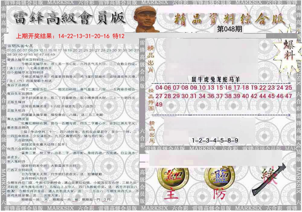 2025048期雷锋资料综合版