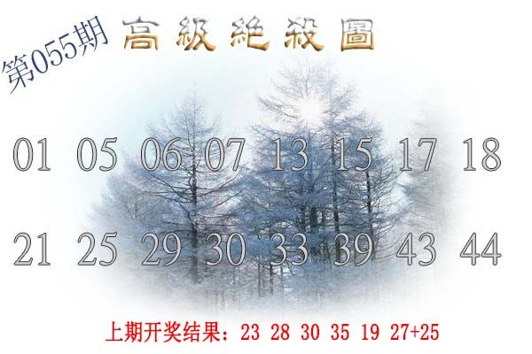 2025055期高级内部绝杀