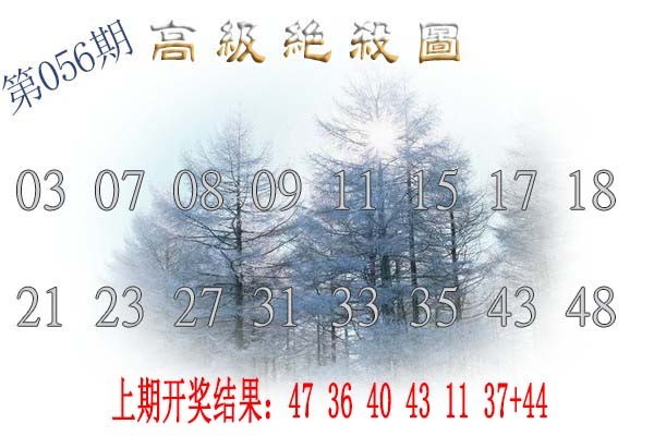 2025056期高级内部绝杀