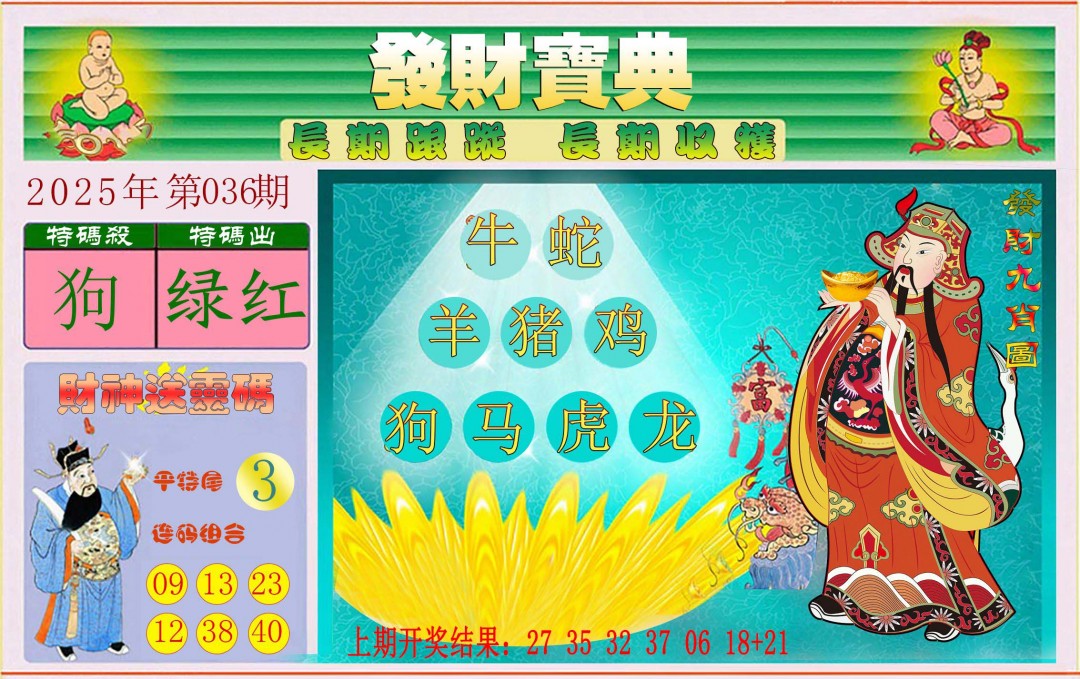2025036期发财宝典