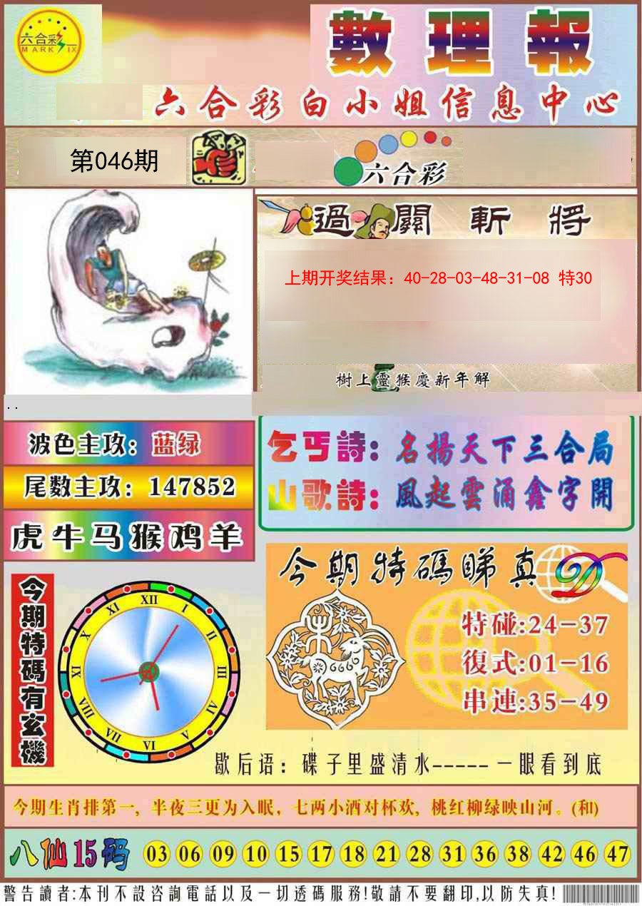 2025046期九龙数理报