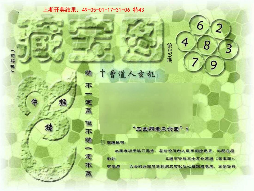 2025050期假新藏宝图