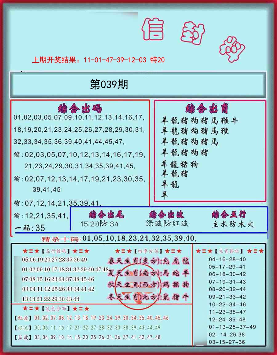 2025039期信封料