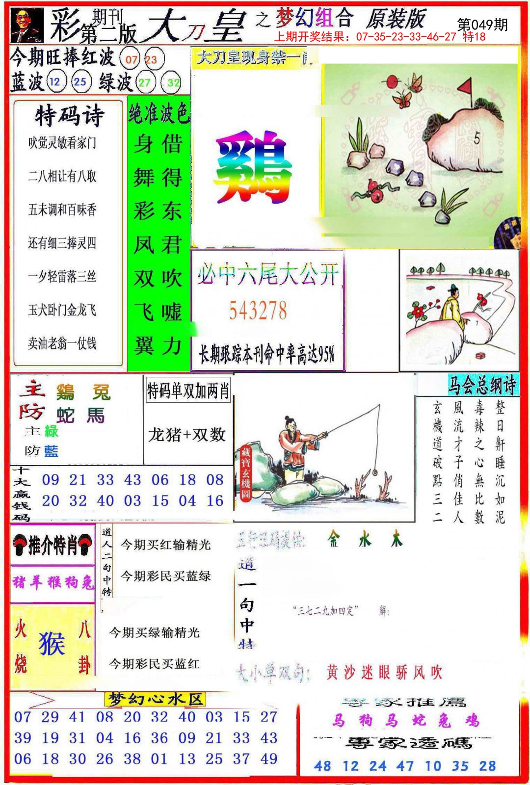 2025049期大刀皇之(梦幻组合)