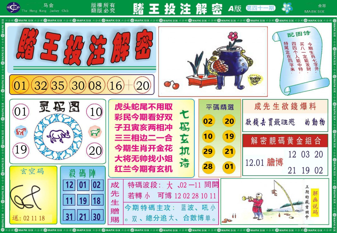 2025041期赌王投注解密