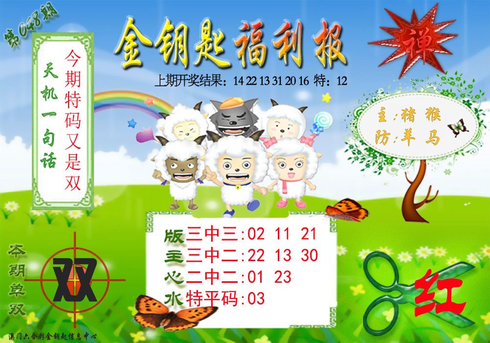 2025048期《金钥匙福利》