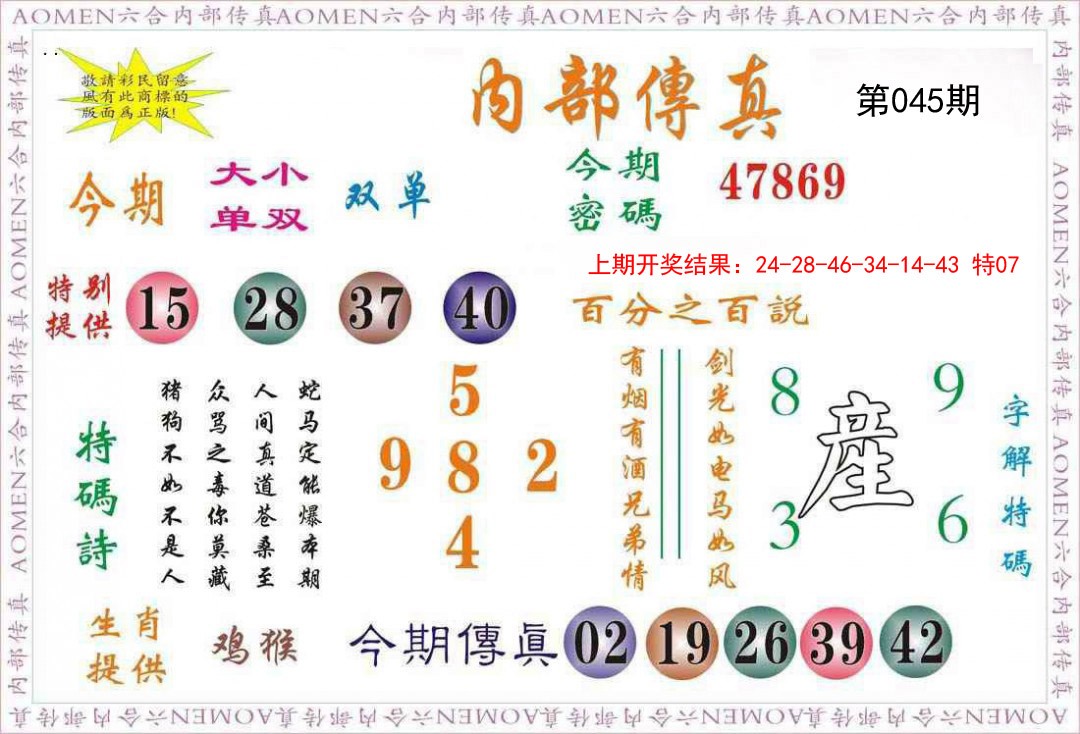 2025045期内部传真