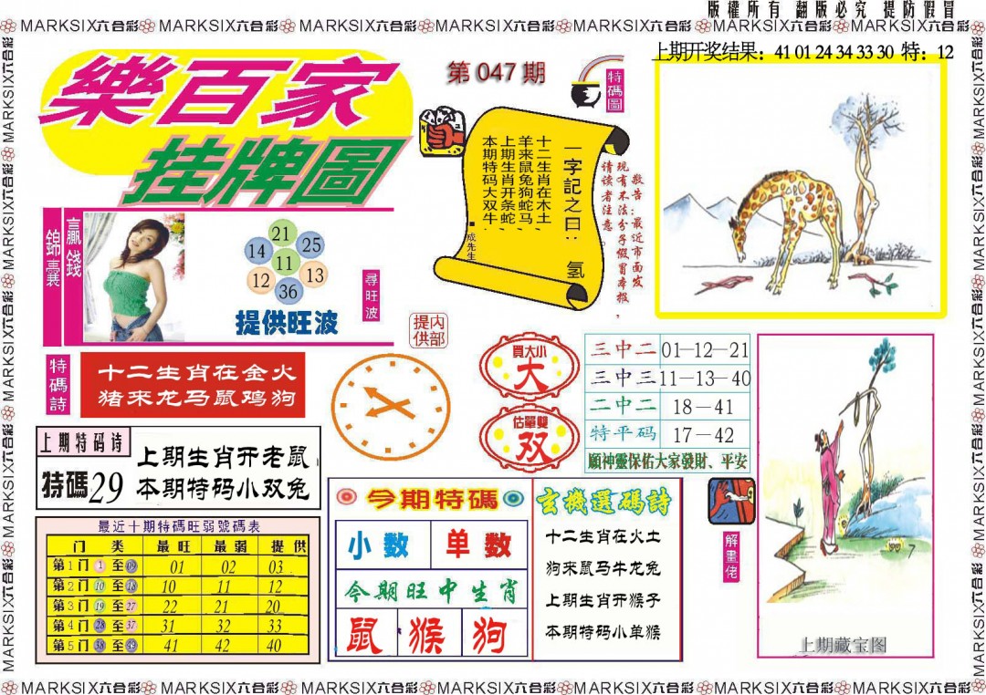 2025047期乐百家挂牌图