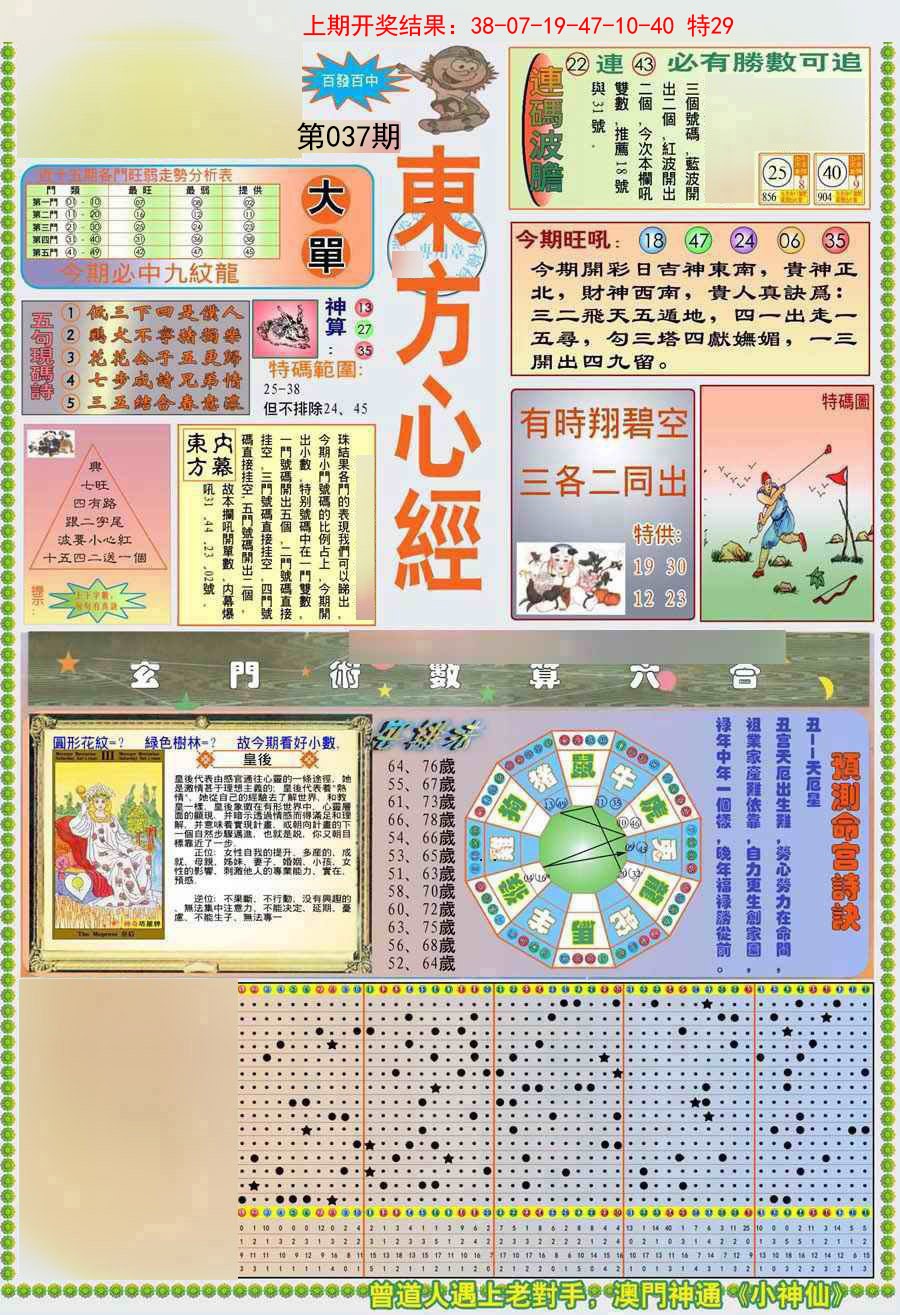 2025037期(新版)东方心经A