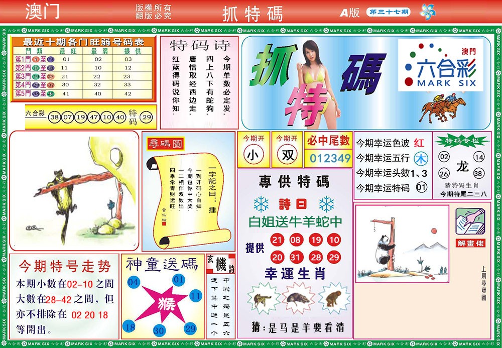 2025037期118抓特码A
