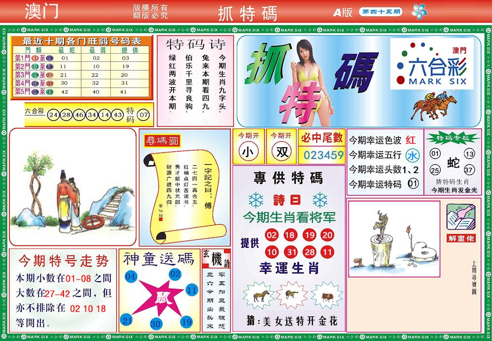 2025045期118抓特码A