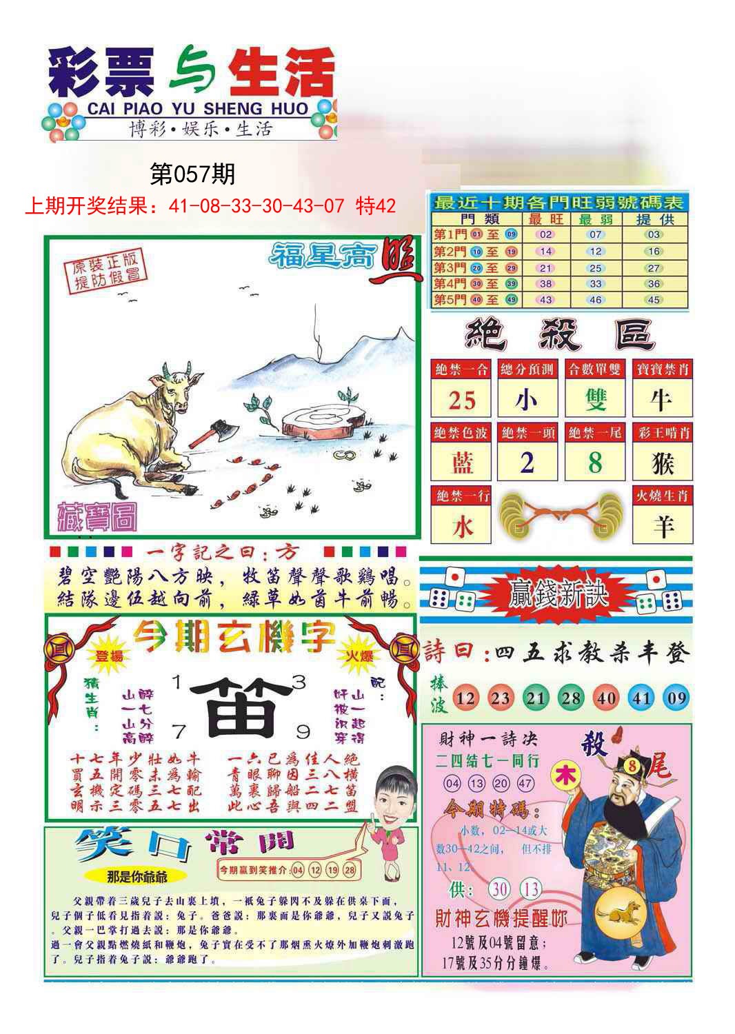 2025057期合众赌经A